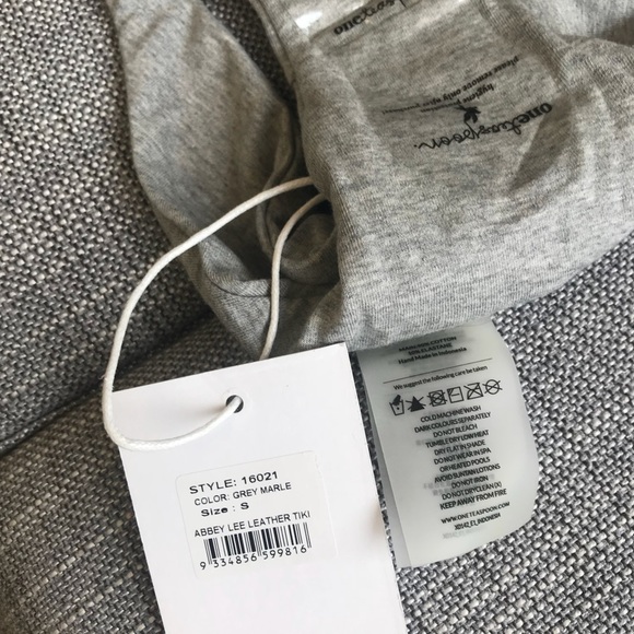 One Teaspoon Abbey leather tiki Monokini Harness - Picture 4 of 6